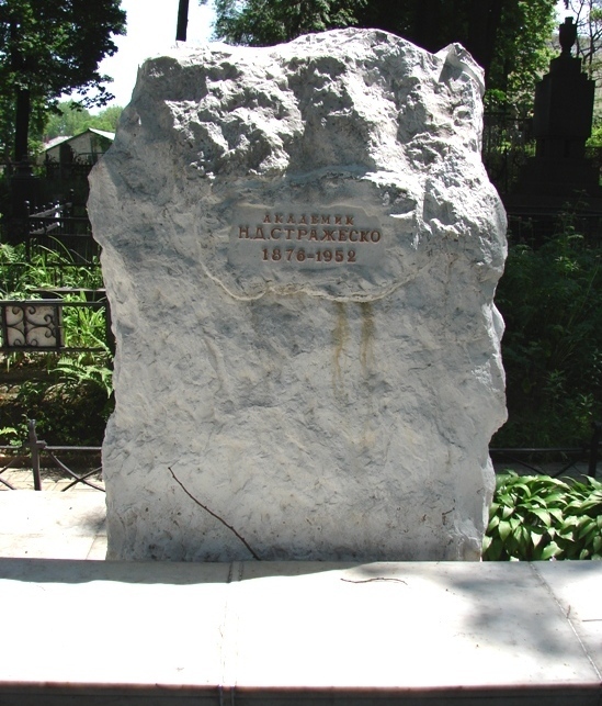 Надгробный памятник (вид сзади)