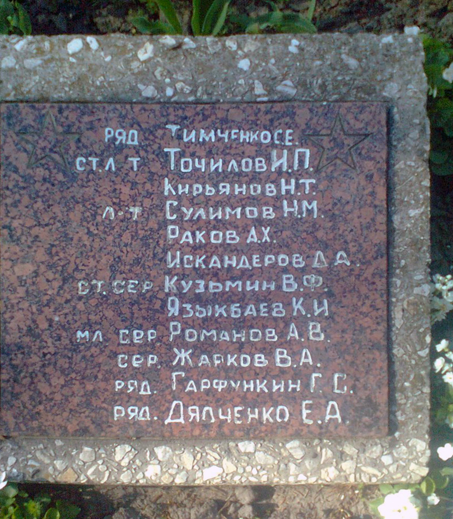 Братская могила в городе Ржищев (вид 2)