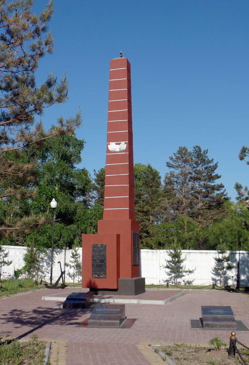 Братская могила в городе Хабаровск (общий вид)