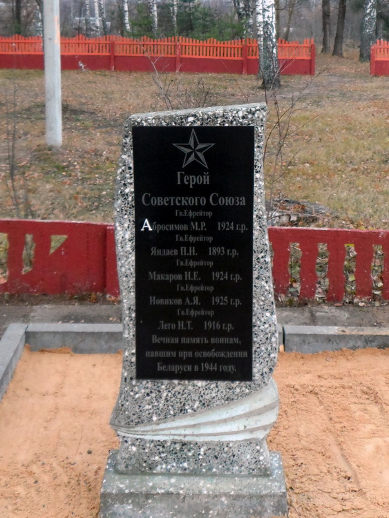 Братская могила в деревне Верейцы (вид 4)