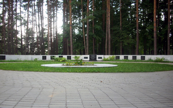 Воинское кладбище в городе Зарасай (общий вид)