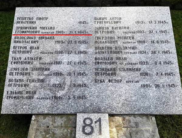 Воинское кладбище в городе Катовице (вид 2)