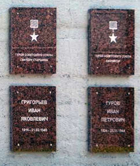 Воинское кладбище в городе Приекуле (вид 3)