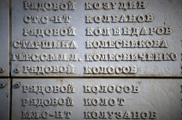 Братская могила в городе Воронеж (вид 2)