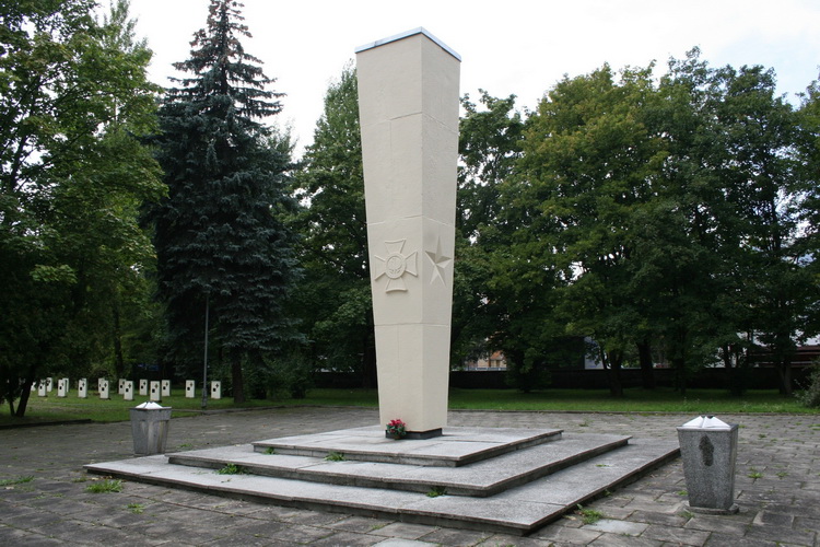 Воинское кладбище в городе Гожув Велькопольски(общий вид)