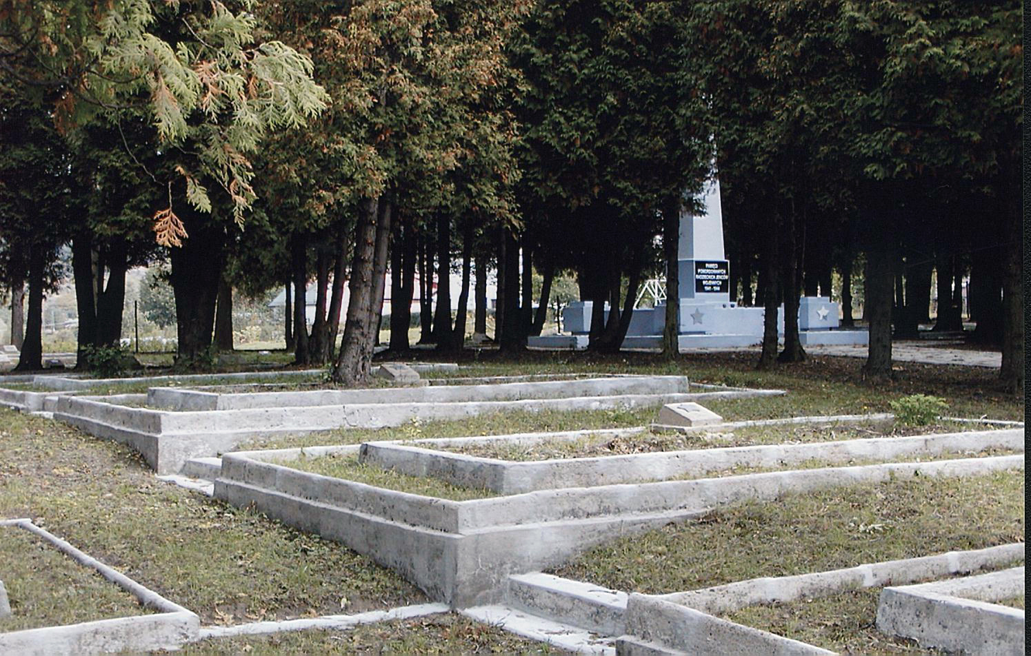 Воинское кладбище в городе Санок (общий вид)