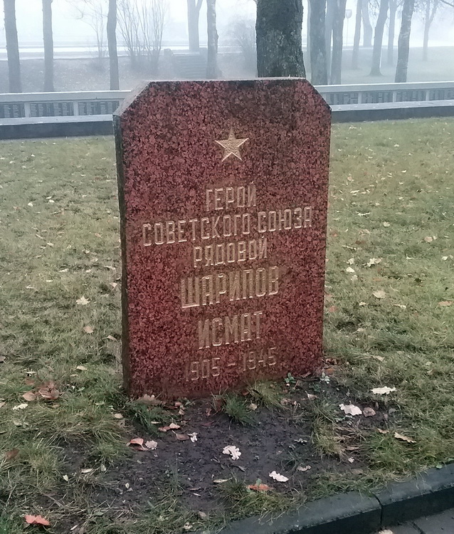Воинское кладбище в городе Добеле (вид 2)