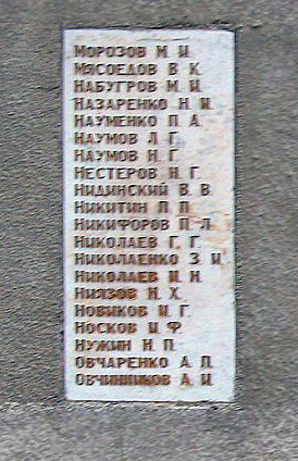 Братская могила в городе Тимашевск (вид 2)
