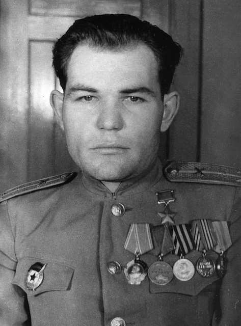 И.Н.Лоскутников, 1945 год.