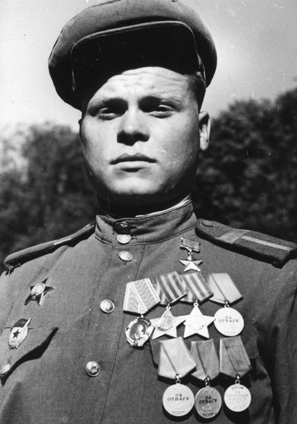 М.Е.Кузовлев, 1945 год.