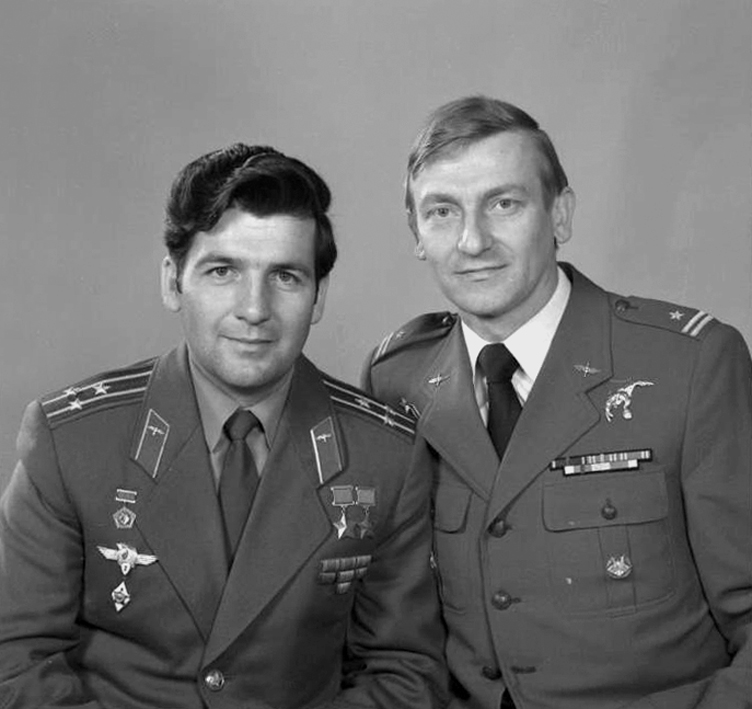 П.И. Климук и М. Гермашевский, 1978 год