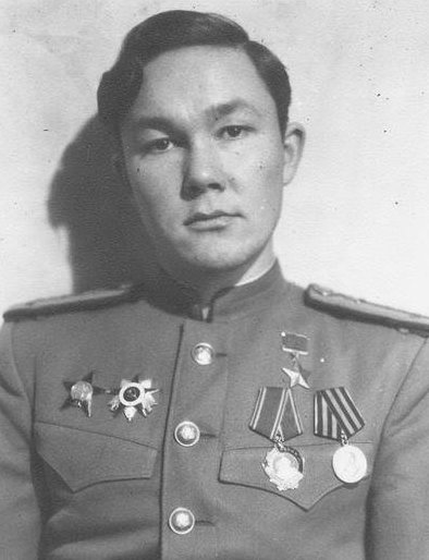 В.В.Мергасов, 1945 год