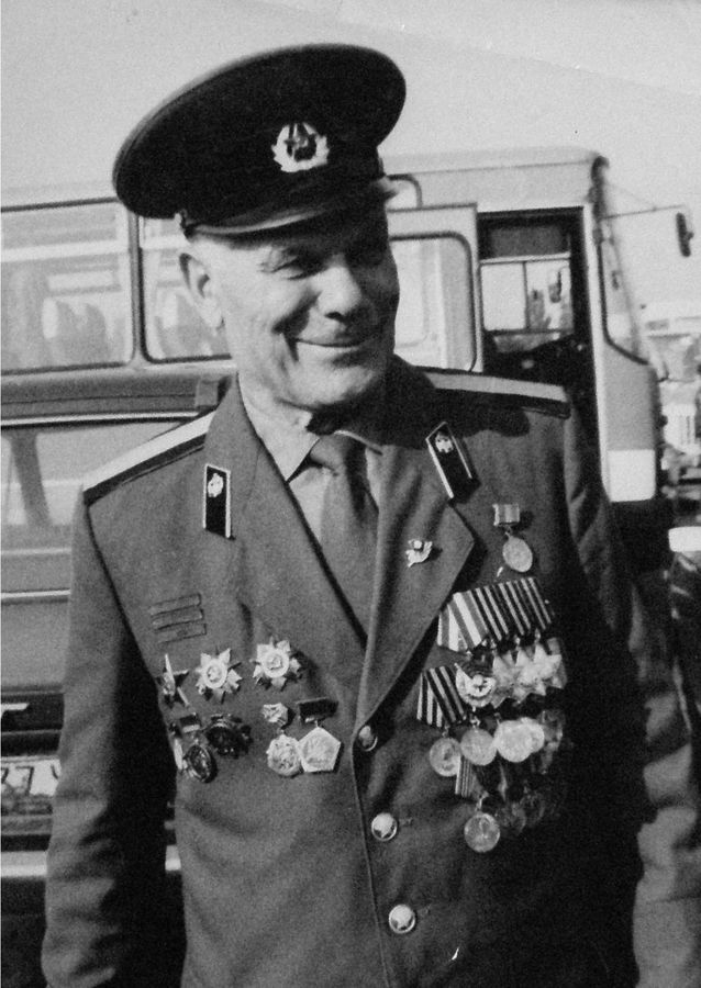 Г.И.Рыженко - участник парада Победы 1985 г.
