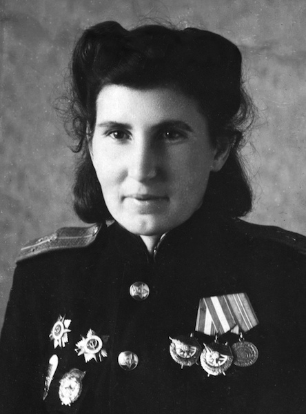 Н.М.Распопова, 1945 год.