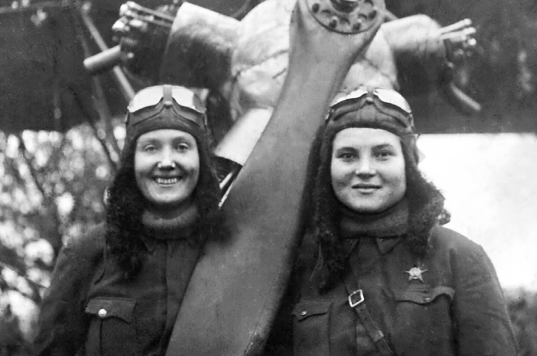 Т.П.Макарова и В.Л.Белик, 1942 год