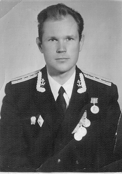 Капитан А.А. Макарычев (начало 1970-х годов)