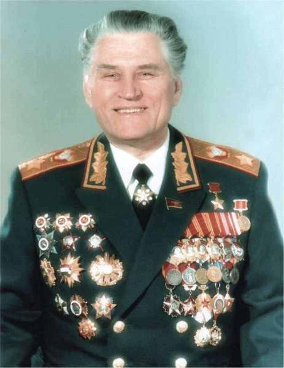 Маршал Советского Союза В.И.Петров