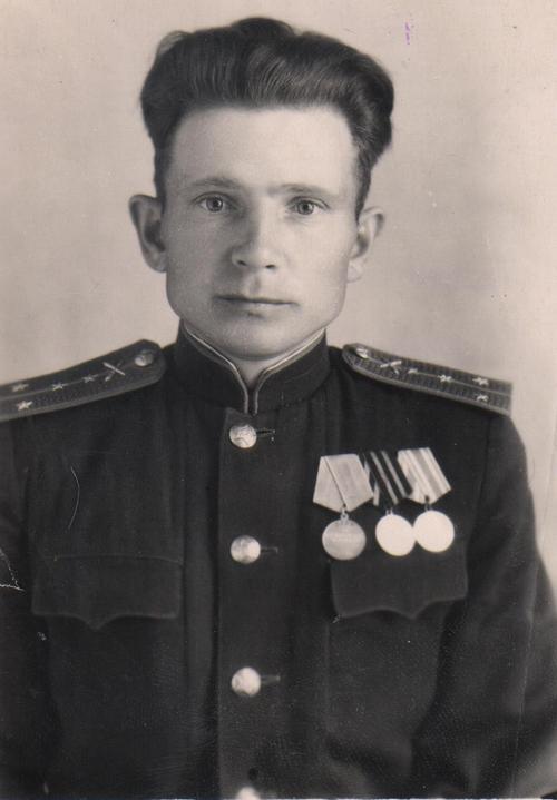 Капитан М.Н. Кожин (1950-е гг.).
