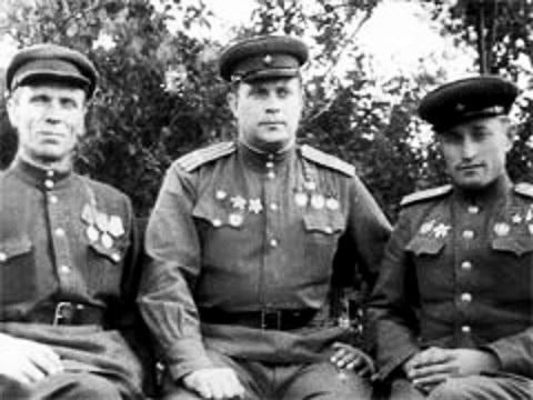 Три Героя Советского Союза