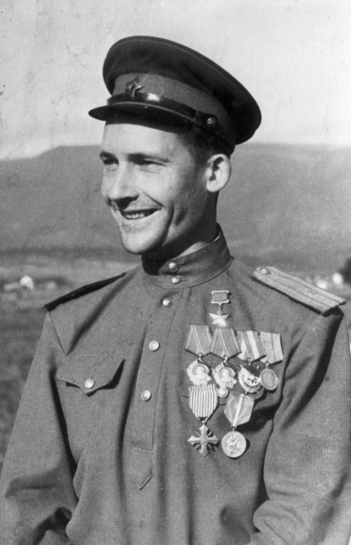 А.С.Егоров, 1945 год