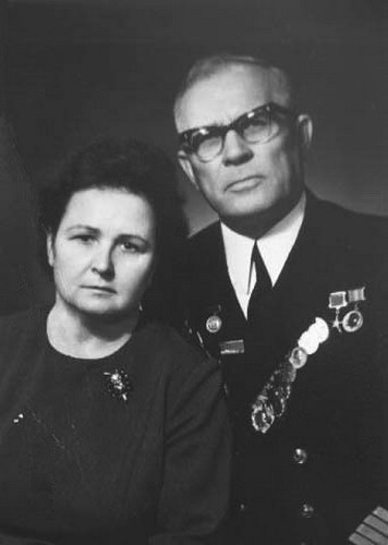 А. Г. Едемский с женой