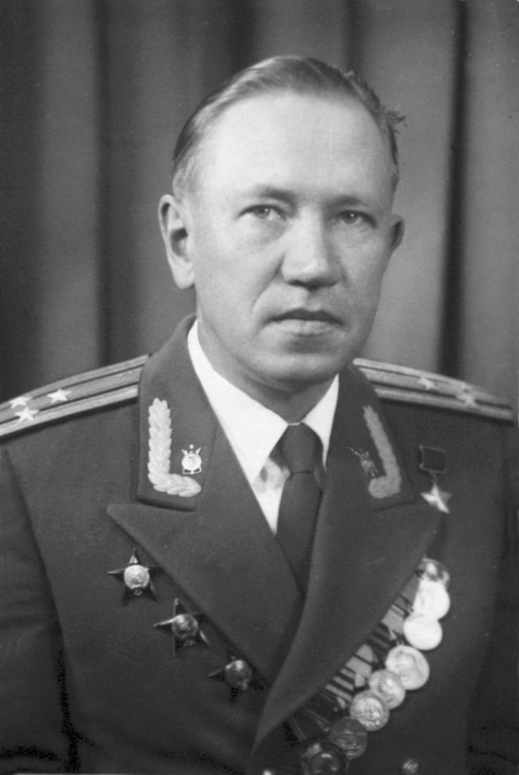 В.А.Комагоров, конец 1950-х годов