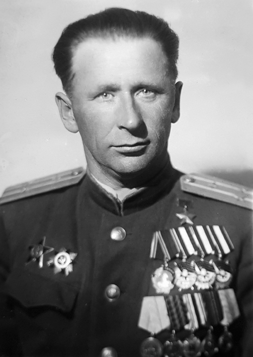 А.Г.Ткаченко, конец 1945 года