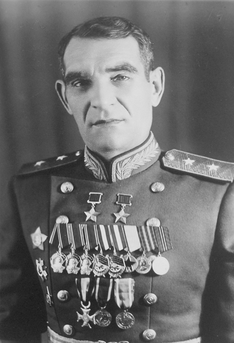 В.А. Глазунов, 1945 год