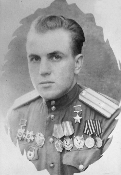 В.Н.Барсуков, 1945 год
