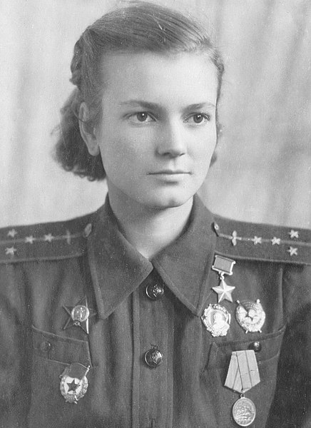 Капитан Г.И.Джунковская, 1945 год