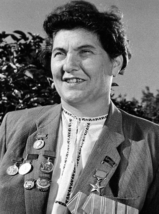 П.Н. Ангелина, 1955 год