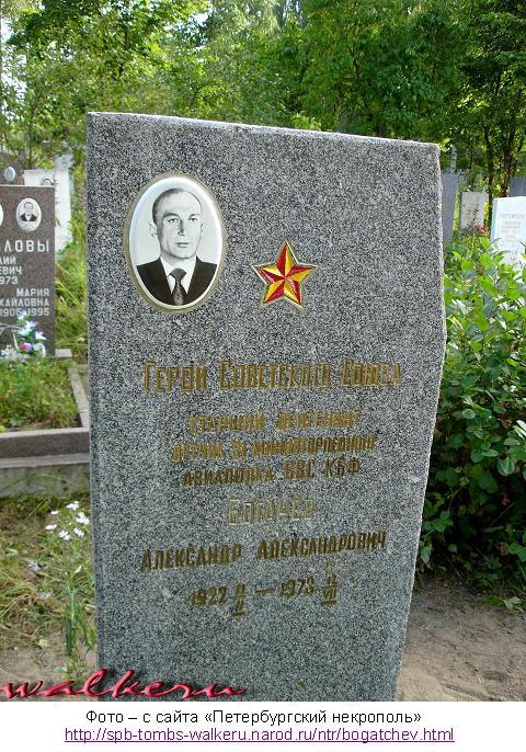 Памятник на Ново-Троицком кладбище Петродворца