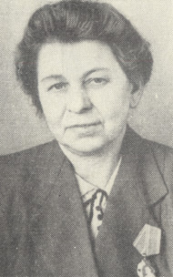 Штыкова Елизавета Ивановна
