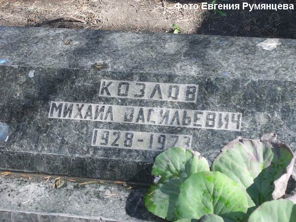 В Москве на Новодевичьем кладбище (фрагмент)