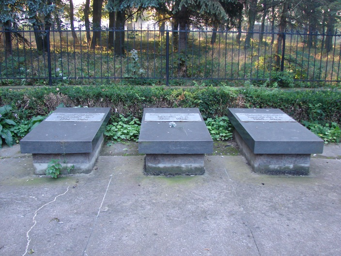 На могиле в г. Тернополь (общий вид)