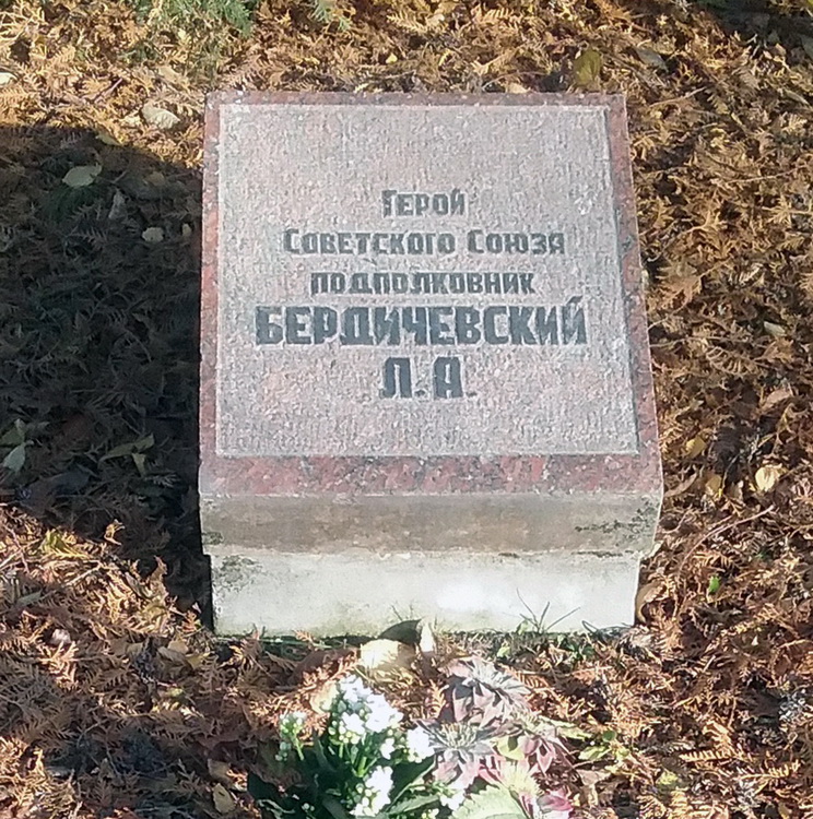 Воинское кладбище в городе Елгава (вид 2)
