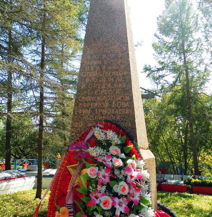 Братская могила в деревне Давыдово (вид 2)