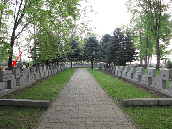 Воинское кладбище в городе Иновроцлав (вид 2)