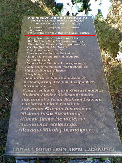 Воинское кладбище в городе Радзынь-Подляский (вид 2)