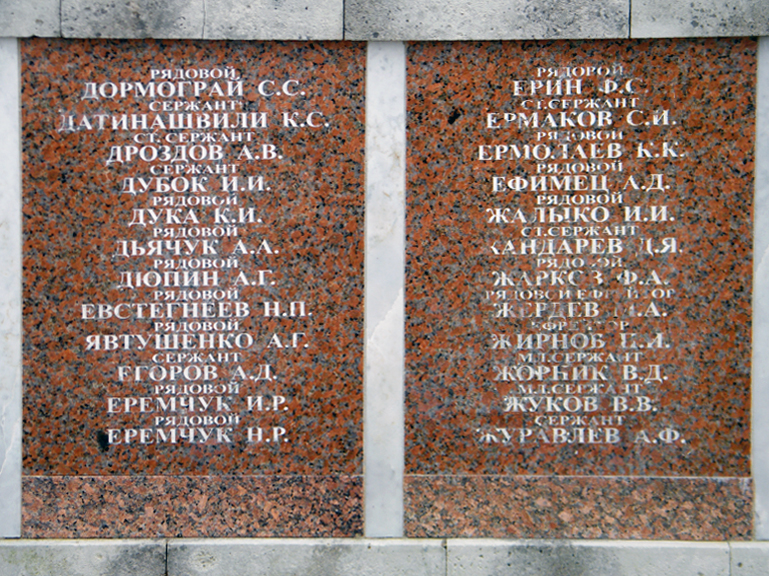 Воинское кладбище в городе Алуксне (вид 2)