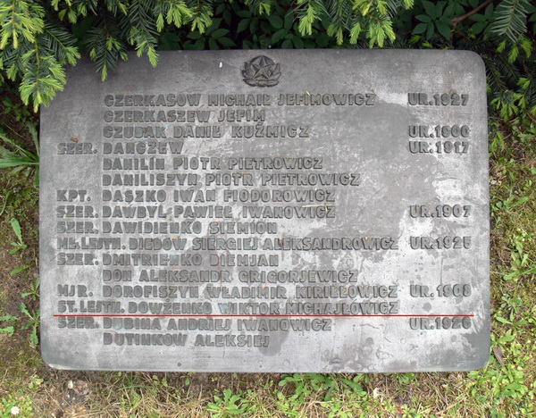 Воинское кладбище в городе Щецин (вид 2)