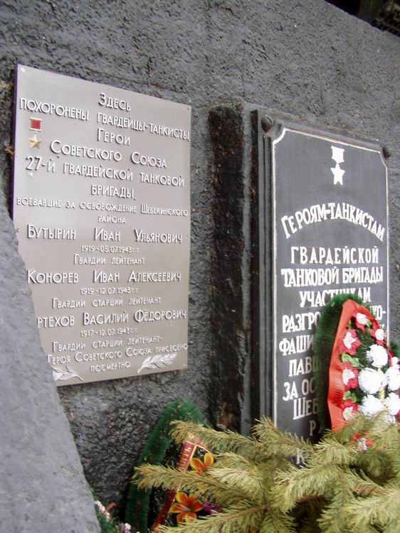 Братская могила в селе Вознесеновка (вид 2)