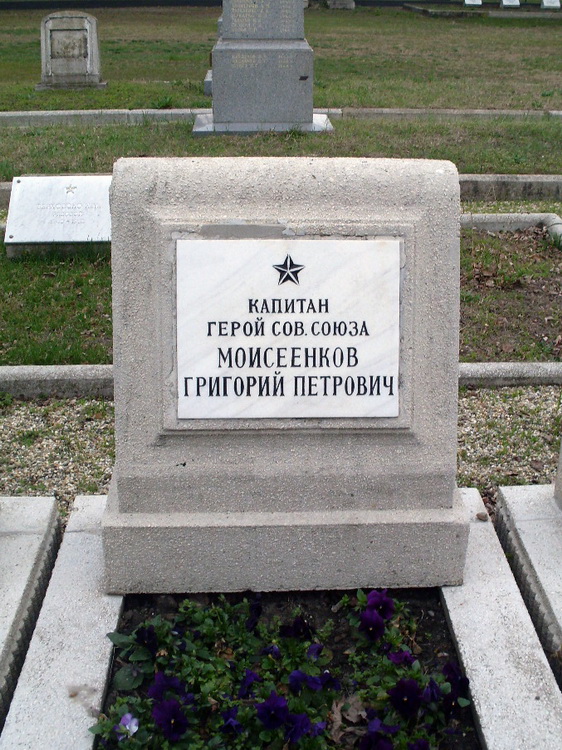 Воинское кладбище в городе Будапешт (вид 2)