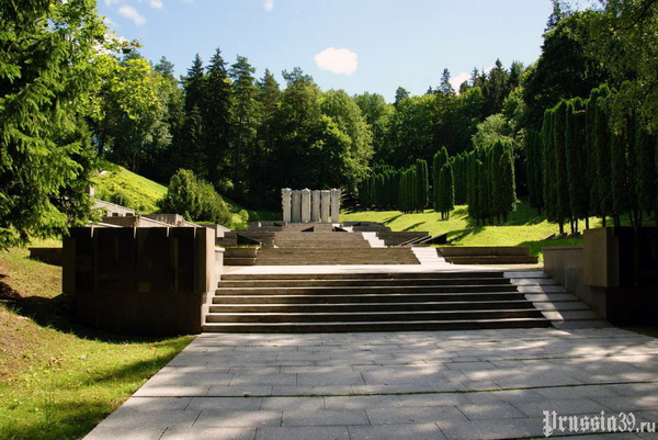Воинское кладбище в городе Вильнюс (общий вид)