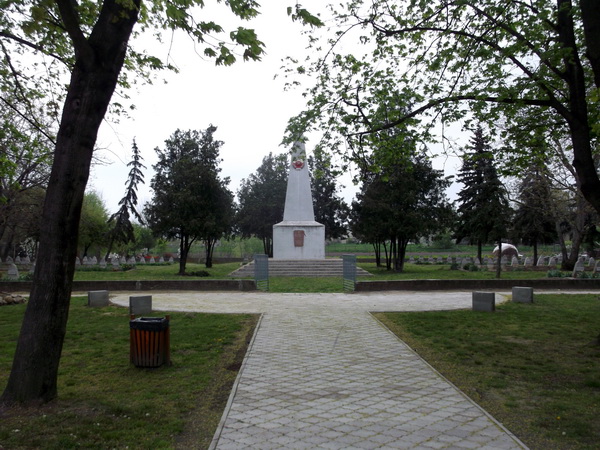 Воинское кладбище в селе Цеце (общий вид)