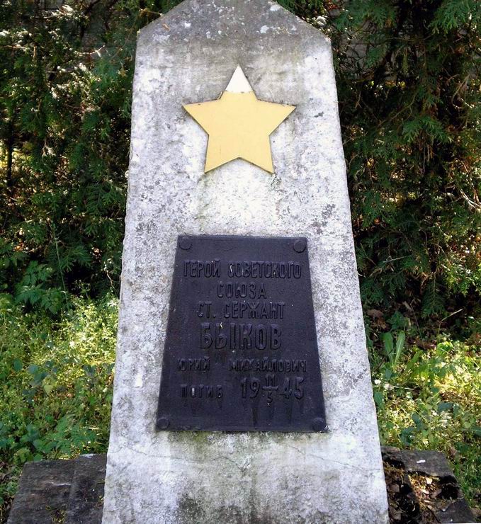 Воинское кладбише в городе Цыбинка (вид 2)