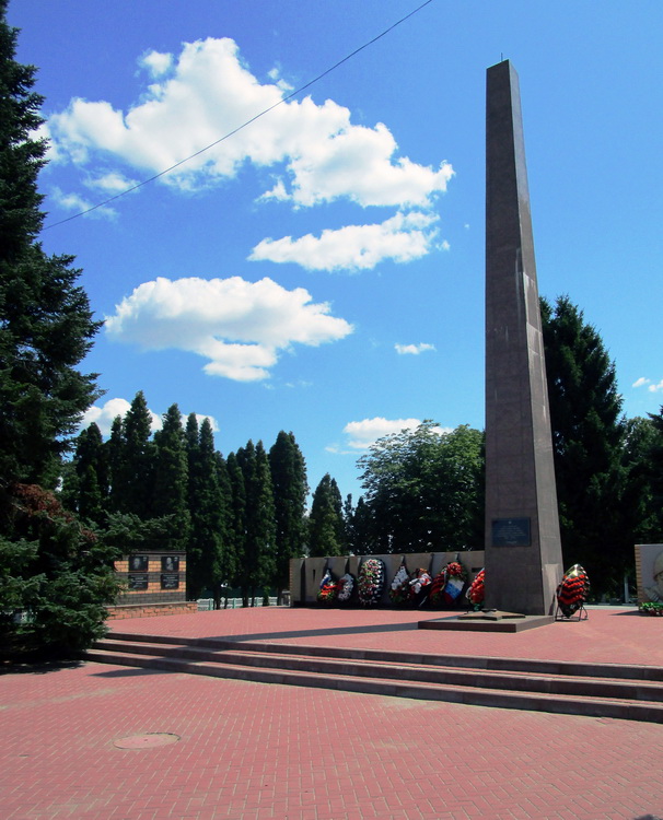 Мемориал в селе Долгоруково (общий вид)