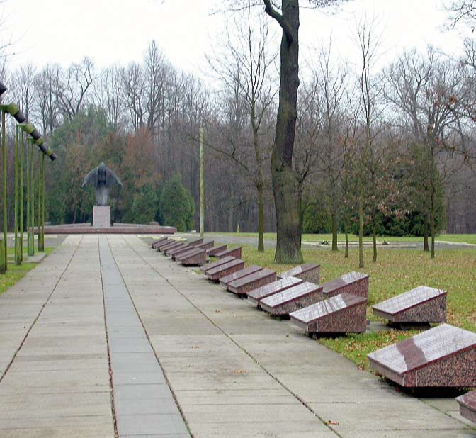 Воинское кладбище в городе Каунас (общий вид)