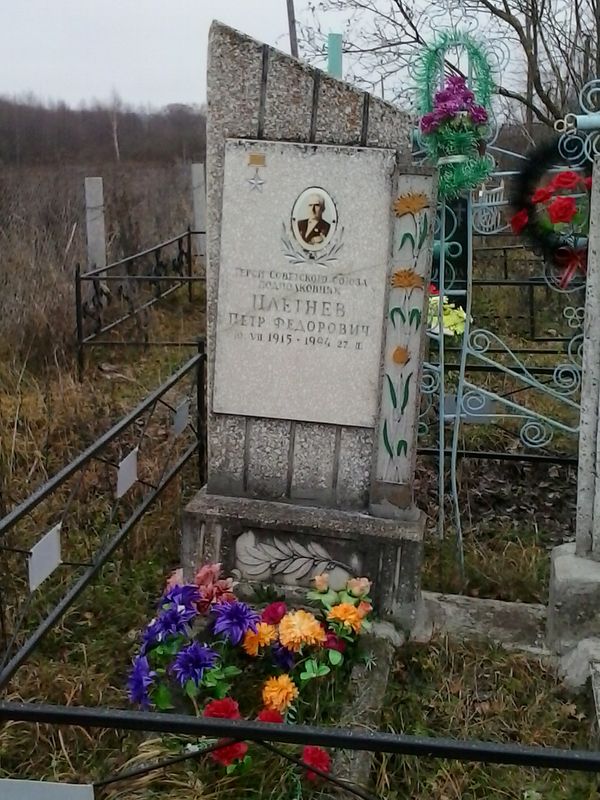 Могила П.Ф. Плетнёва