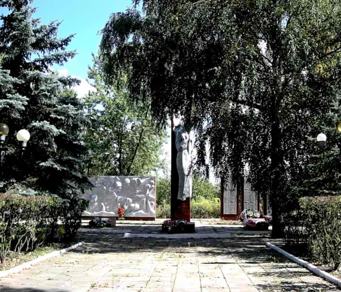 Мемориал в селе Пены
